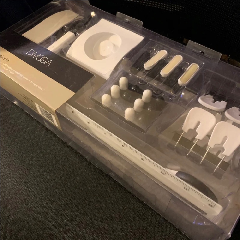 Black & White Desk Set